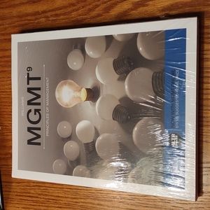 New Williams MGMT9 Principles Of Management College Textbook